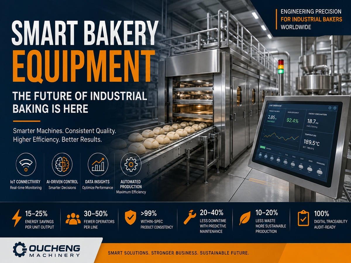 From Dough to Data: How Smart Bakery Equipment Is Redefining Industrial Production Worldwide