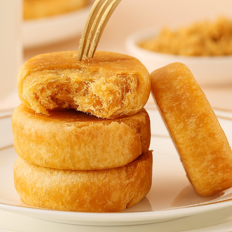 Chinese Classic: Flaky Shredded Pork Pastry & Supported by Intelligent Production Lines