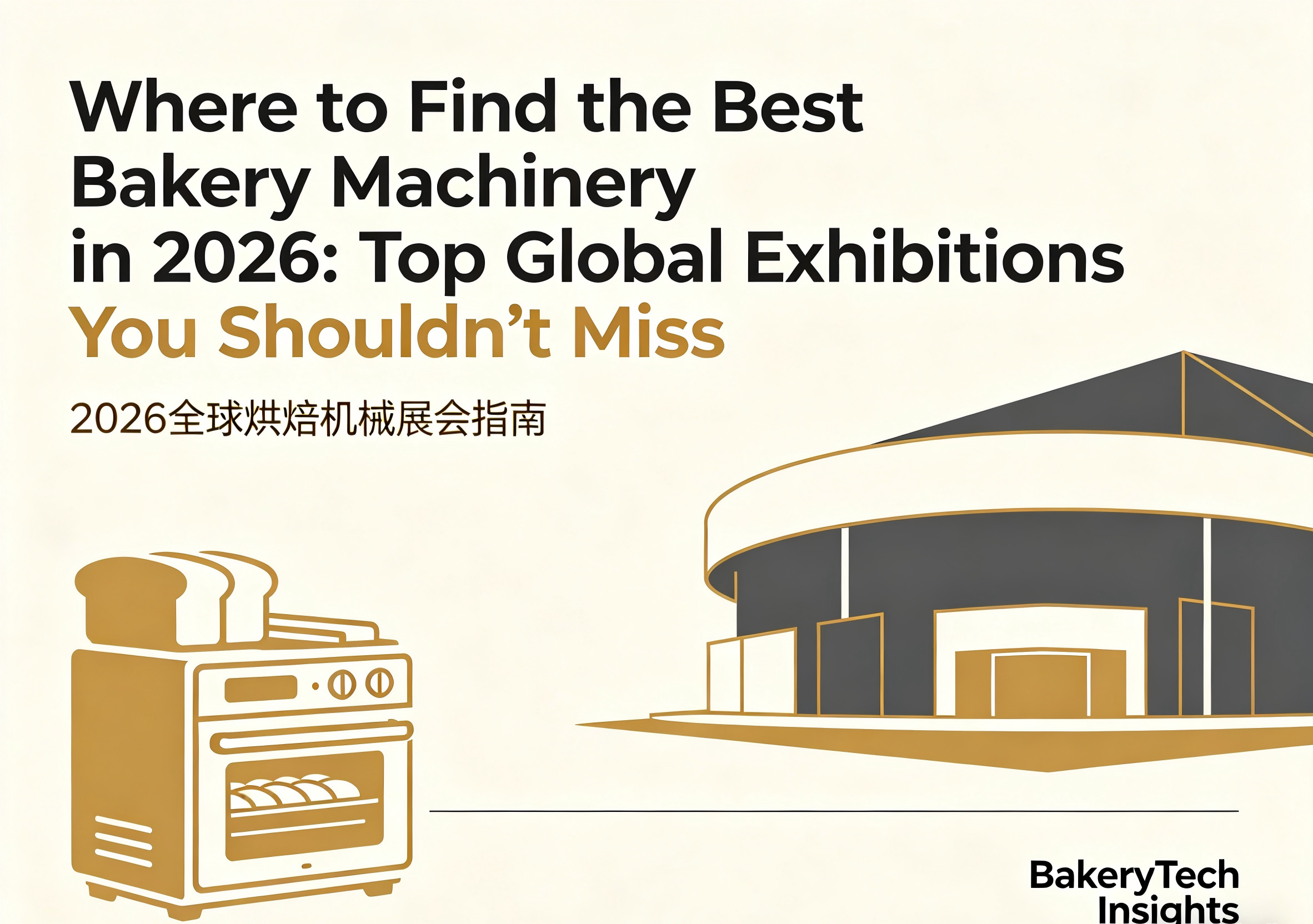 Where to Find the Best Bakery Machinery in 2026: Top Global Exhibitions You Shouldn’t Miss