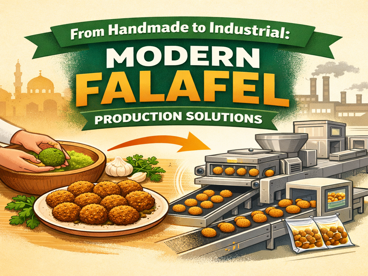 From Handmade to Industrial: Modern Falafel Production Solutions