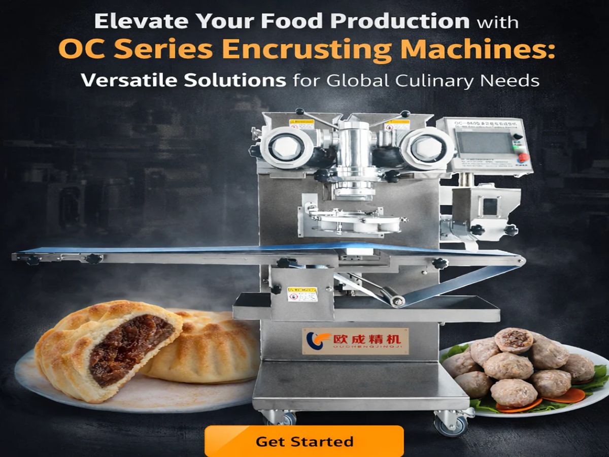 Elevate Your Food Production with OC Series Encrusting Machines: Versatile Solutions for Global Culinary Needs