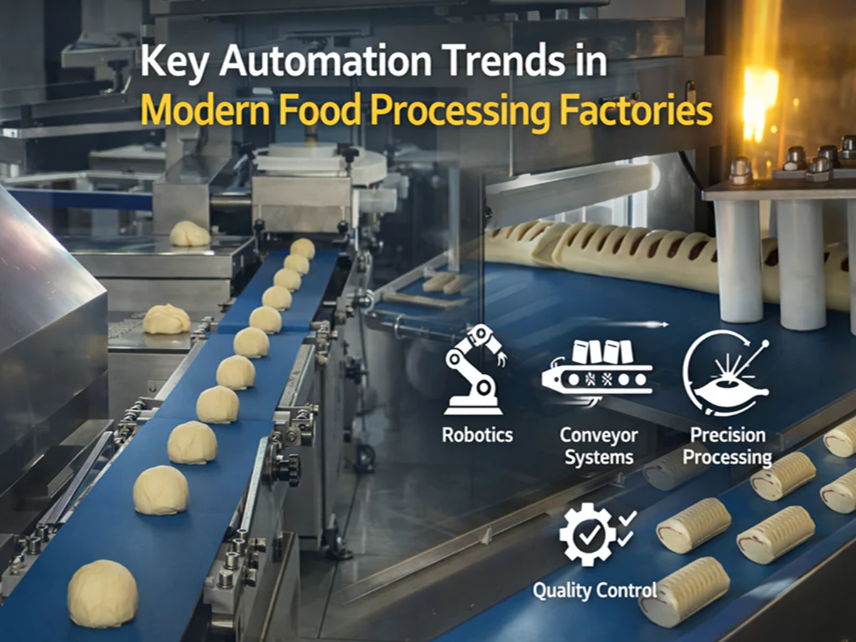 Key Automation Trends in Modern Food Processing Factories