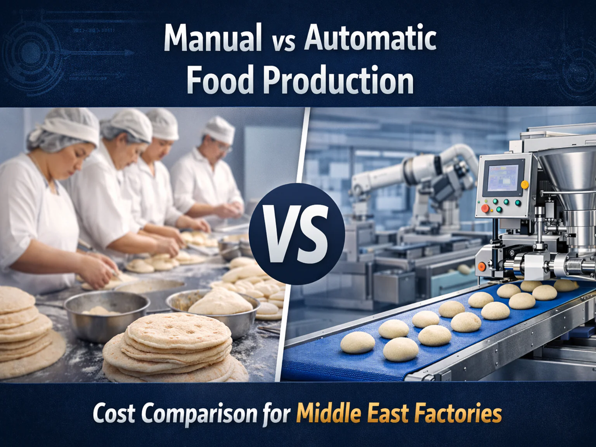 Manual vs Automatic Food Production: Cost Comparison for Middle East Factories