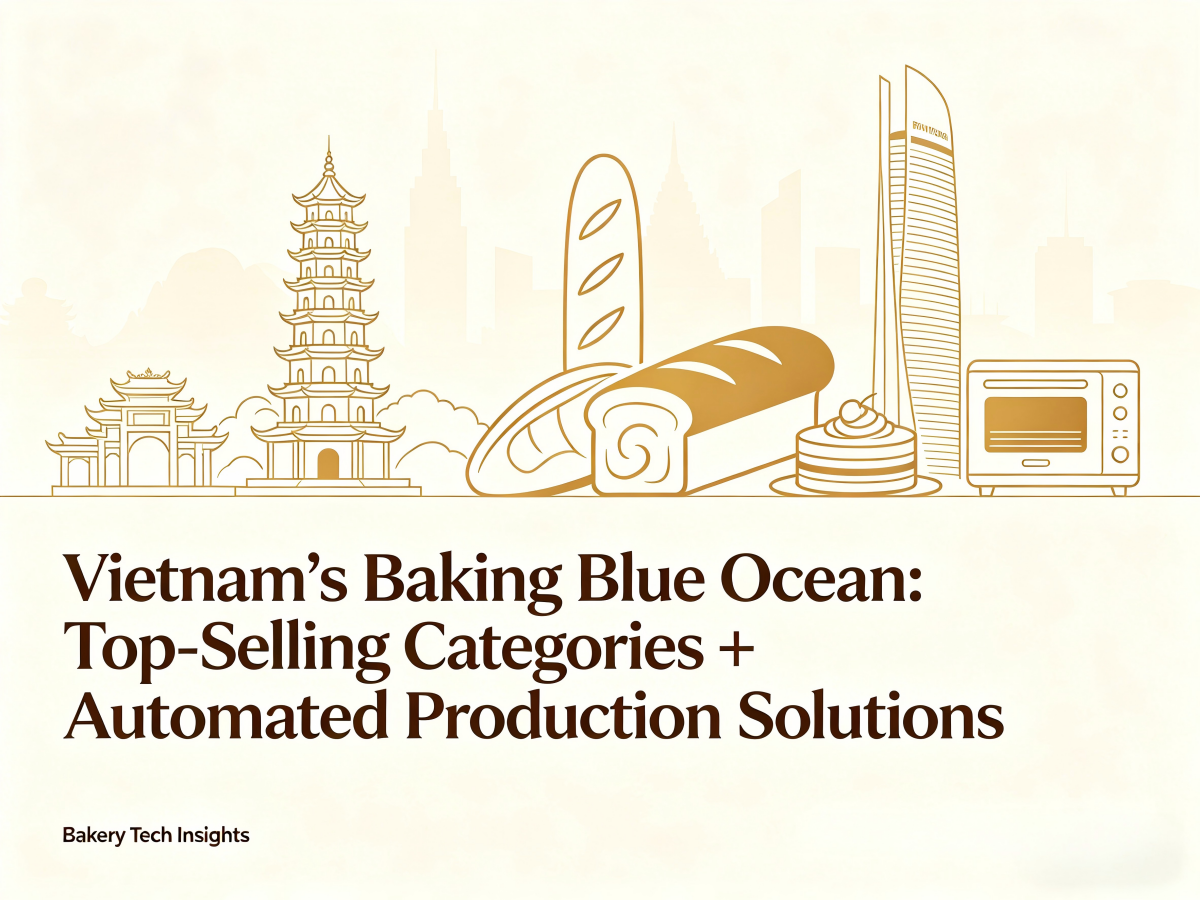 Vietnam's Baking Blue Ocean: Top-Selling Categories + Automated Production Solutions