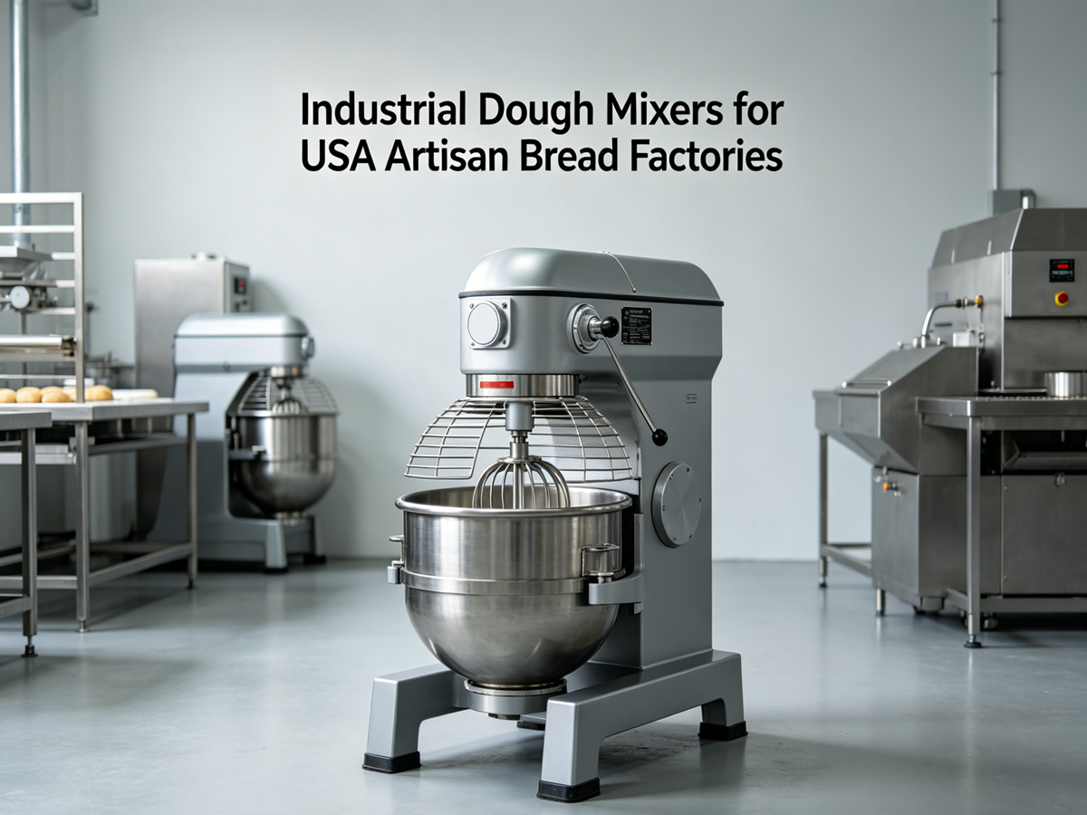 Industrial Dough Mixers for USA Artisan Bread Factories