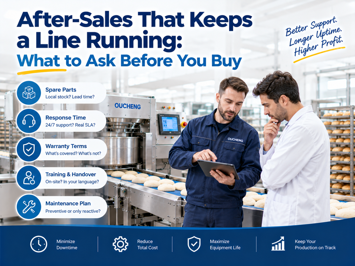 After-Sales That Keeps a Line Running: What to Ask Before You Buy