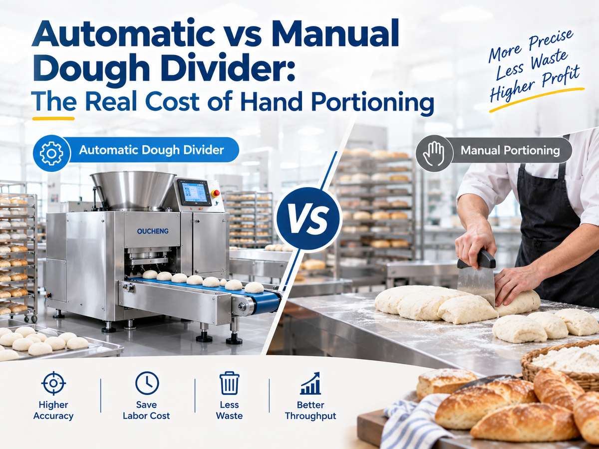 Automatic vs Manual Dough Divider: The Real Cost of Hand Portioning