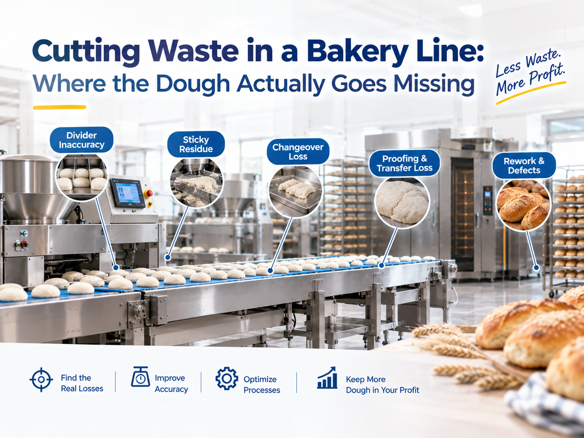 Cutting Waste in a Bakery Line: Where the Dough Actually Goes Missing