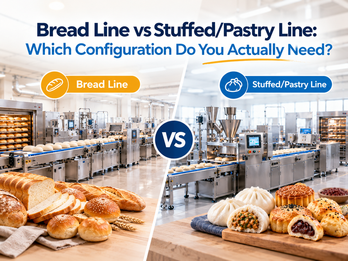 Bread Line vs Stuffed/Pastry Line: Which Configuration Do You Actually Need?