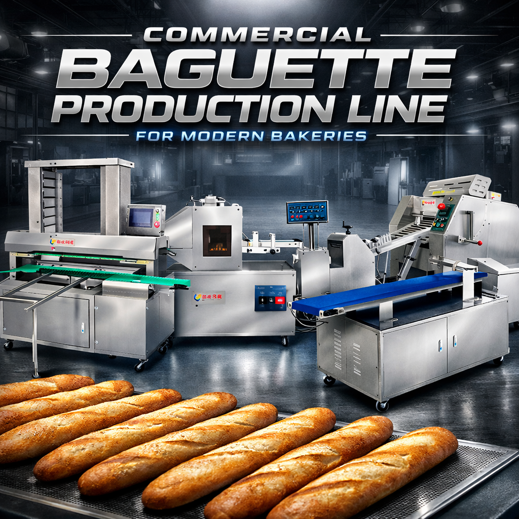 Commercial Baguette Production Line for Modern Bakeries
