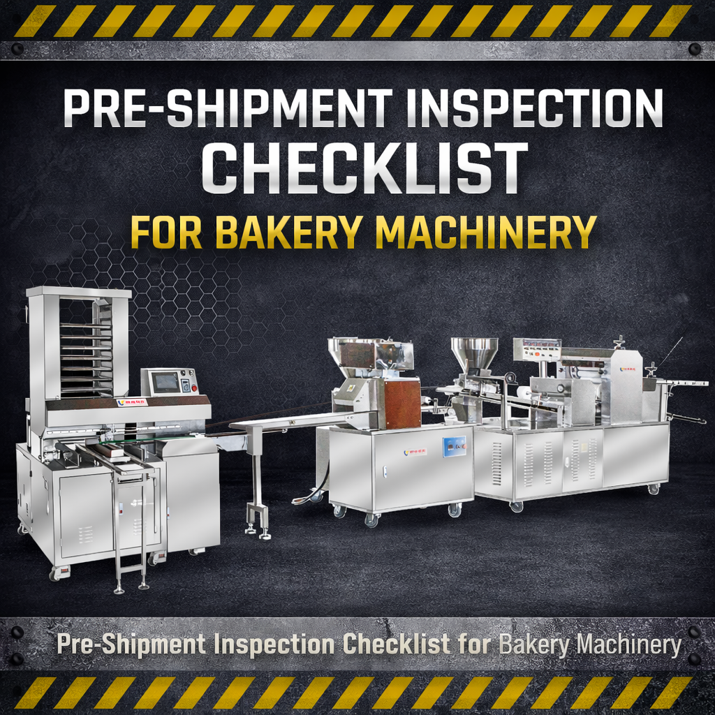 Pre-Shipment Inspection Checklist for Bakery Machinery