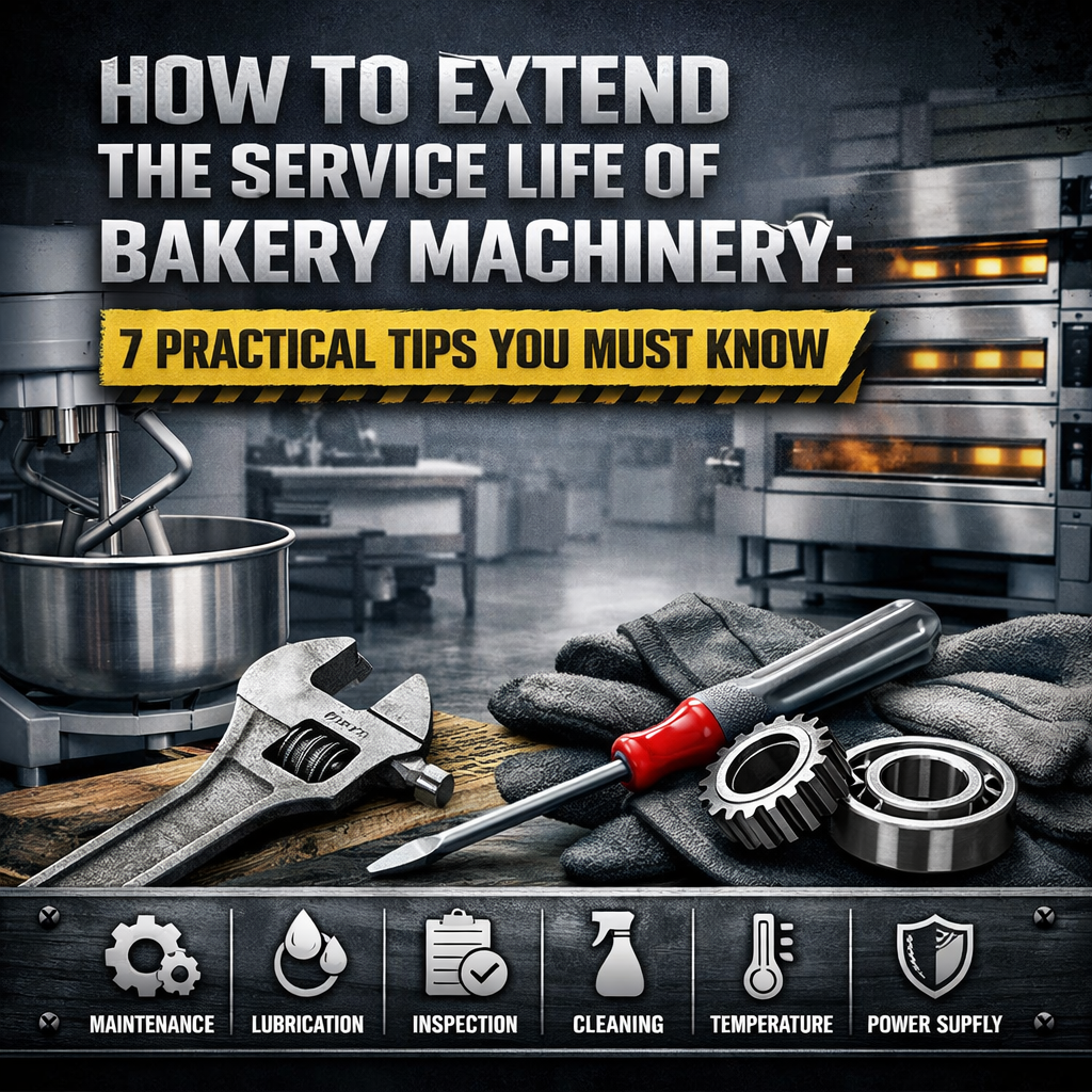 How to Extend the Service Life of Bakery Machinery: 7 Practical Tips You Must Know