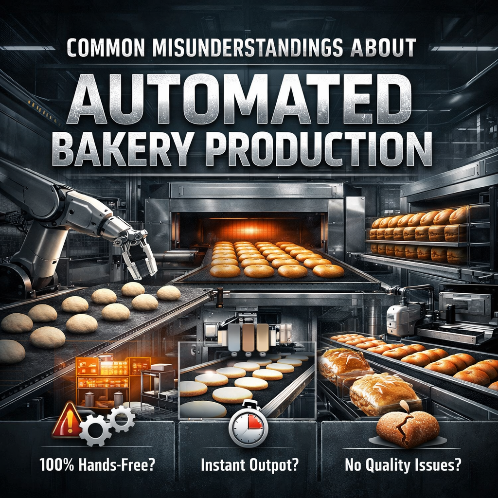 Common Misunderstandings About Automated Bakery Production