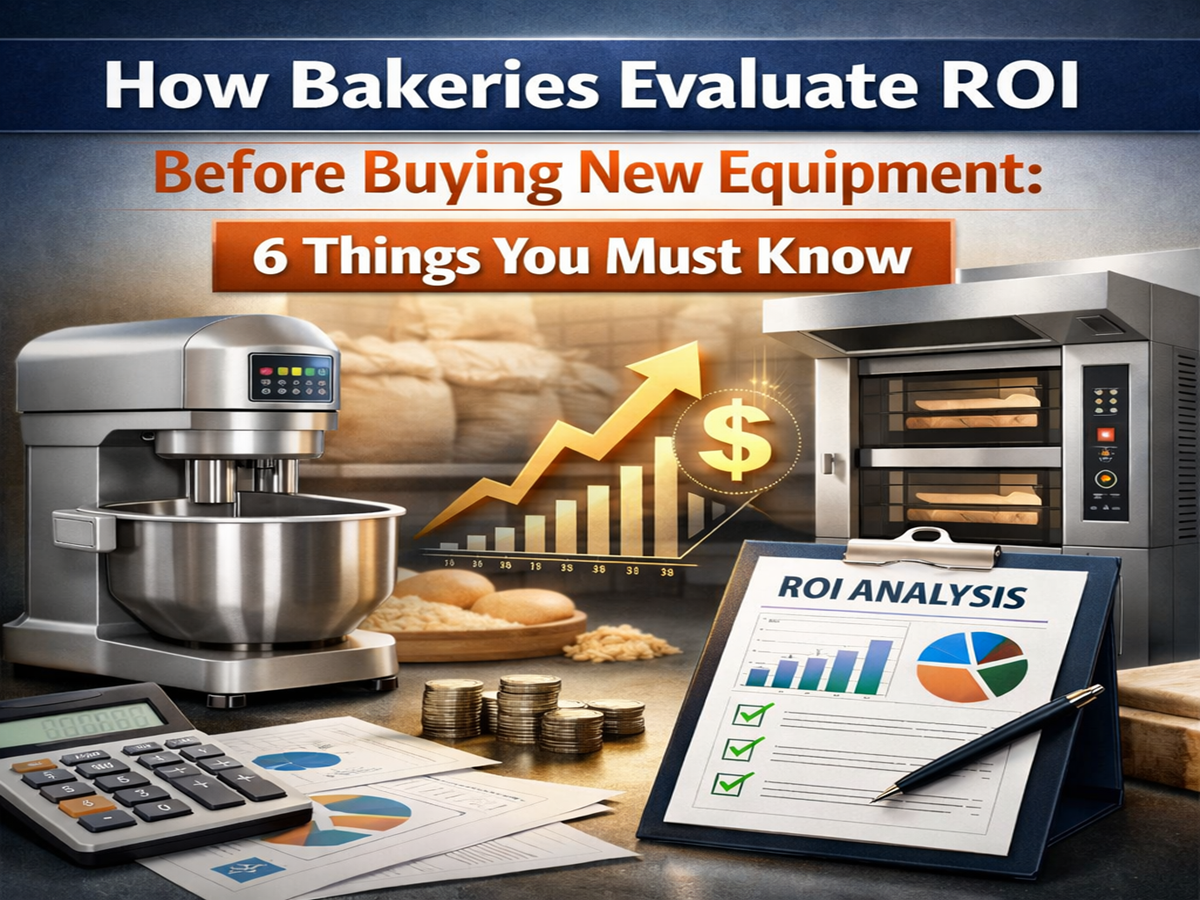 How Bakeries Evaluate ROI Before Buying New Equipment: 6 Things You Must Know
