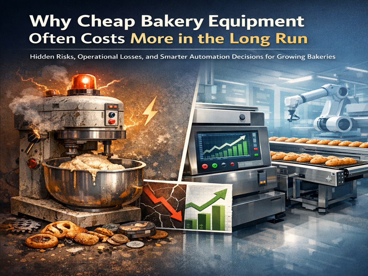 Why Cheap Bakery Equipment Often Costs More in the Long Run