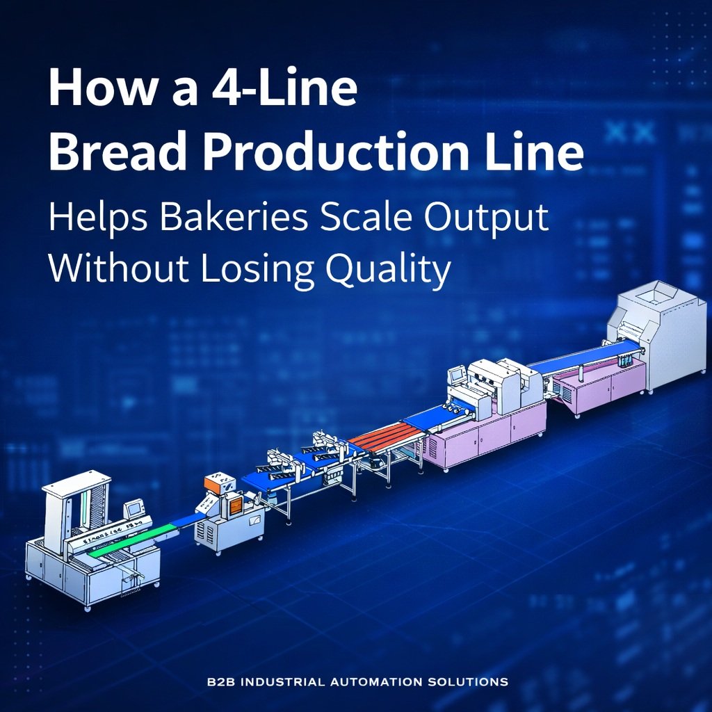 How a 4-Line Bread Production Line Helps Bakeries Scale Output Without Losing Quality
