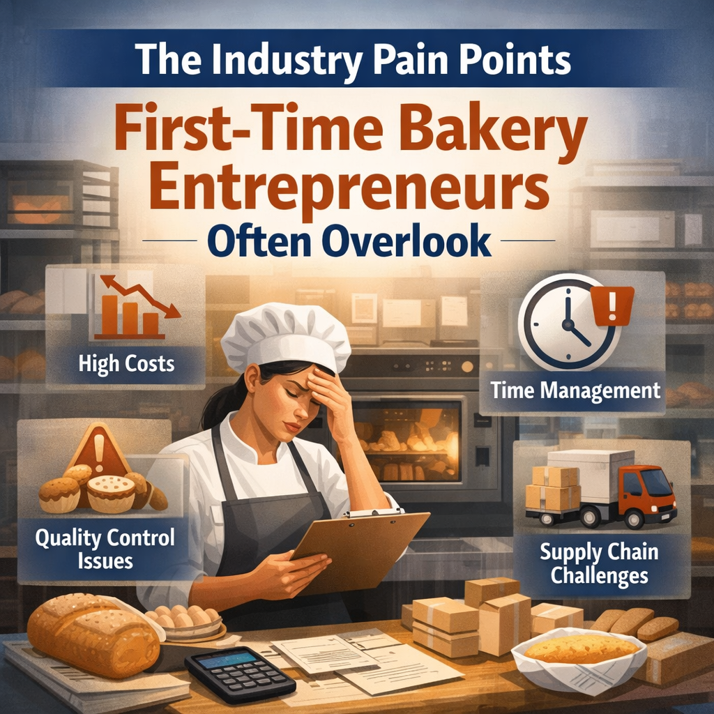 The Industry pain points First-Time Bakery Entrepreneurs Often Overlook