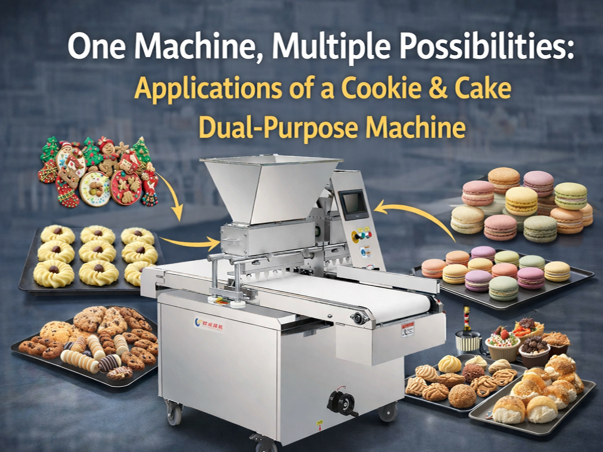 One Machine, Multiple Functions: Applications of a Cookie & Cake Dual-Purpose Machine