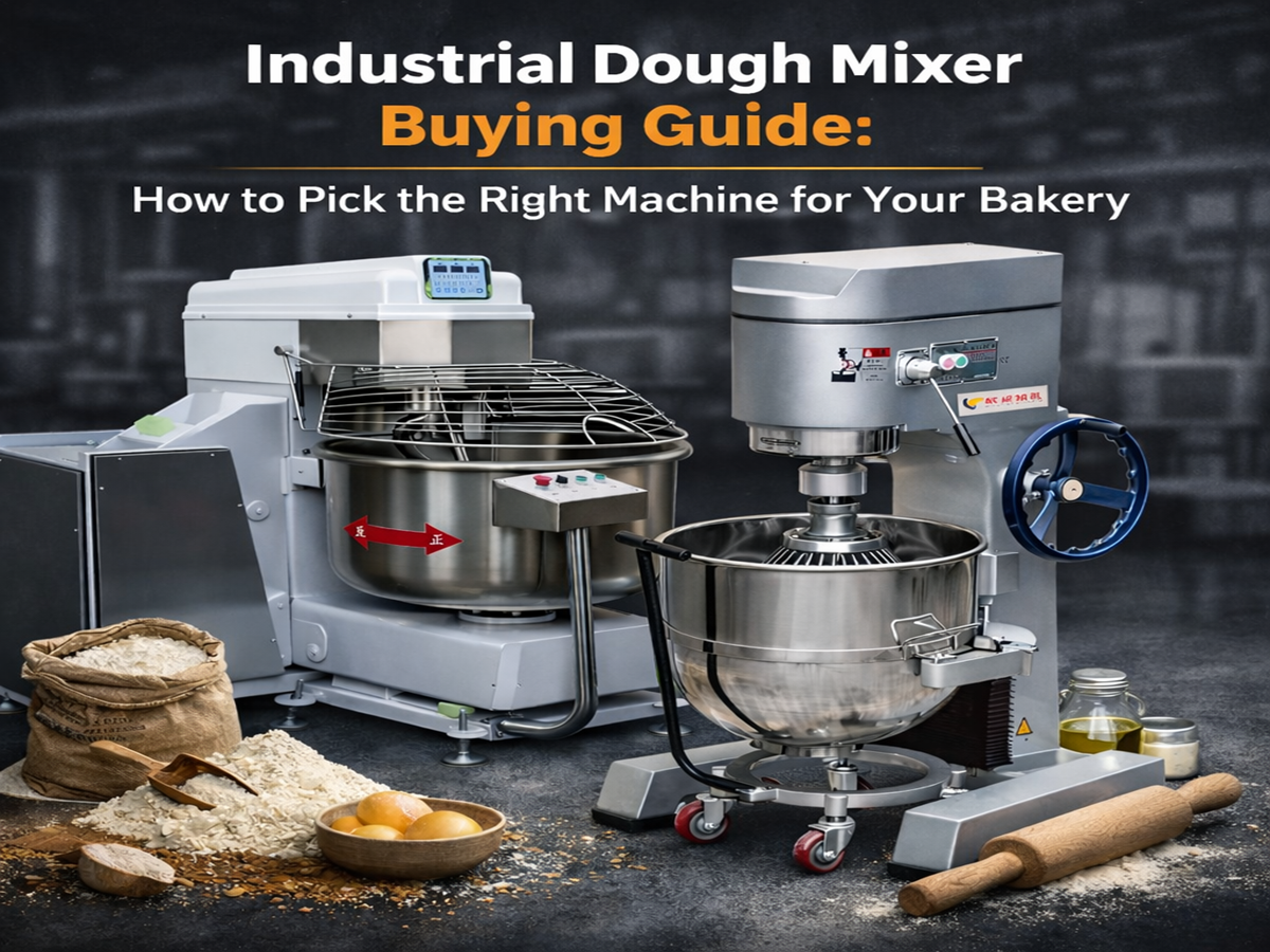 Industrial Dough Mixer Buying Guide: How to Pick the Right Machine for Your Bakery