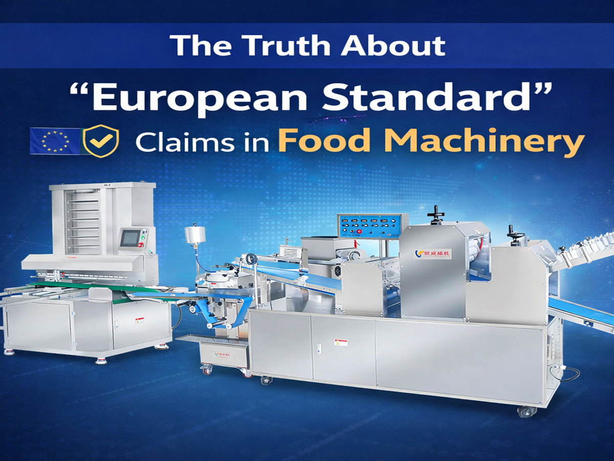 The Truth About “European Standard” Claims in Food Machinery