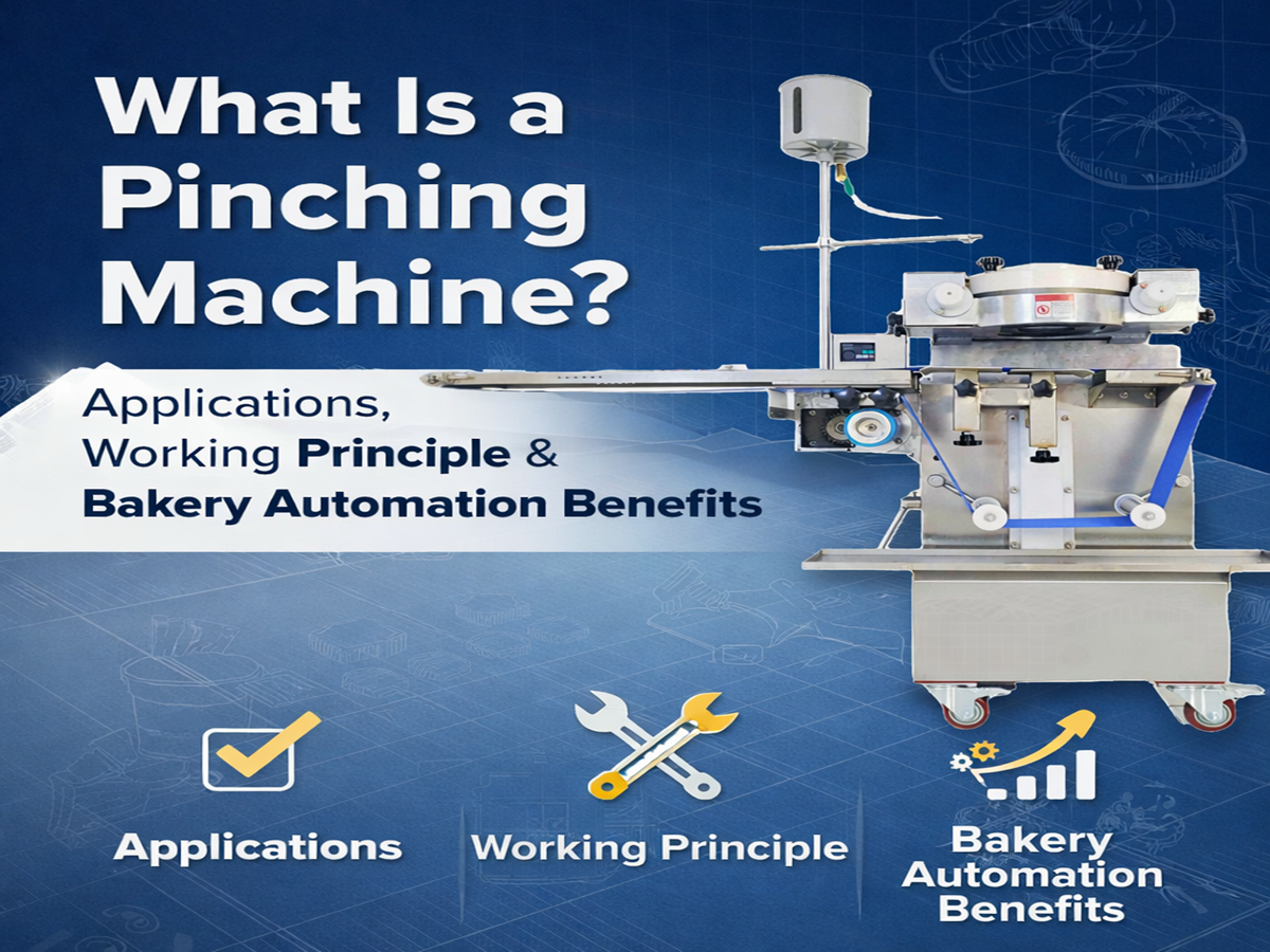 What Is a Pinching Machine? Applications, Working Principle & Bakery Automation Benefits