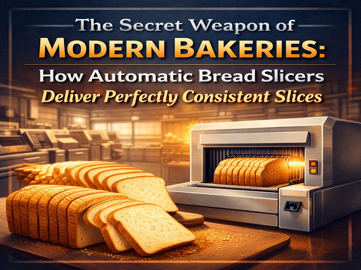 The Secret Weapon of Modern Bakeries: How Automatic Bread Slicers Deliver Perfectly Consistent Slices