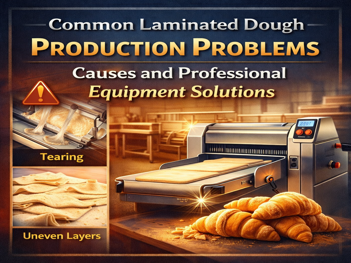 Common Laminated Dough Production Problems — Causes and Professional Equipment Solutions