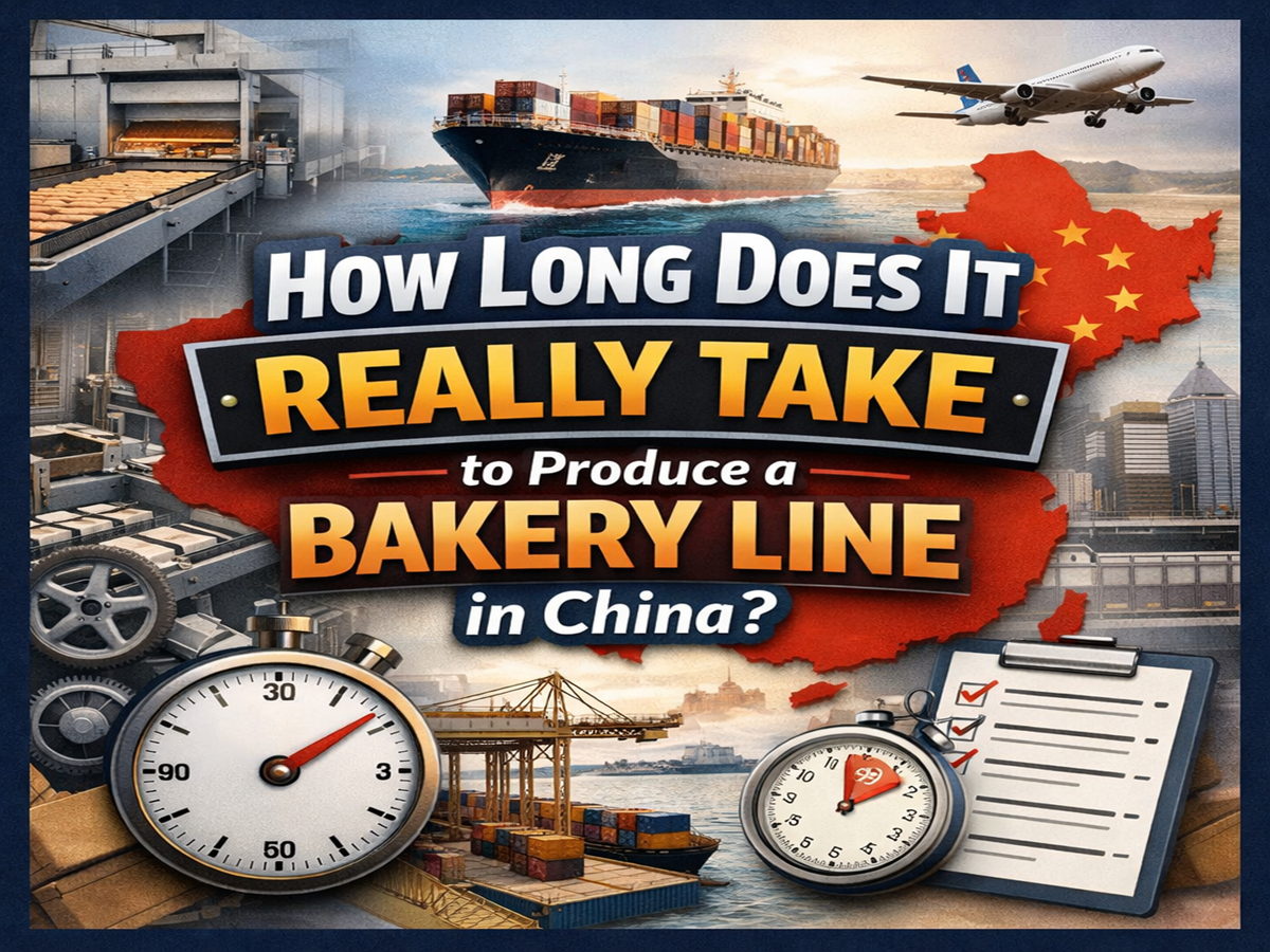 How Long Does It Really Take to Produce a Bakery Line in China?