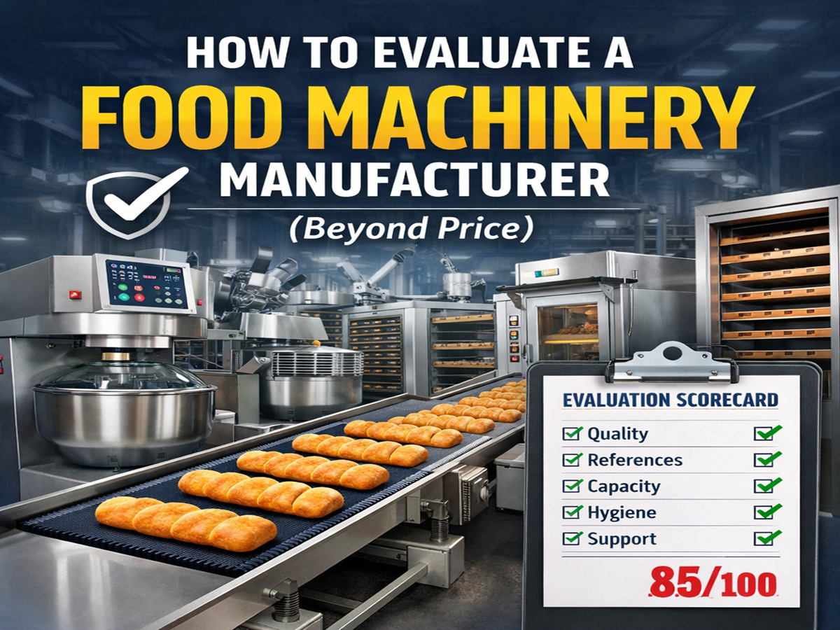 How to Evaluate a Food Machinery Manufacturer (Beyond Price)
