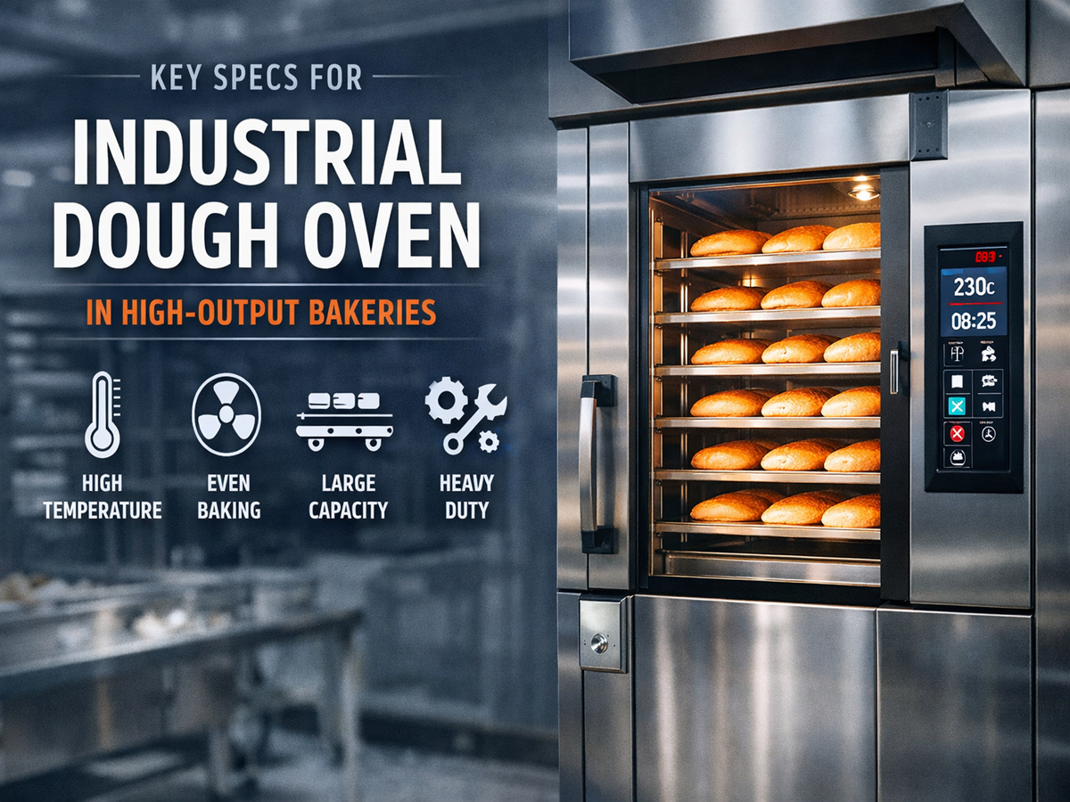 Key Specs for Industrial Dough Oven in High-Output Bakeries