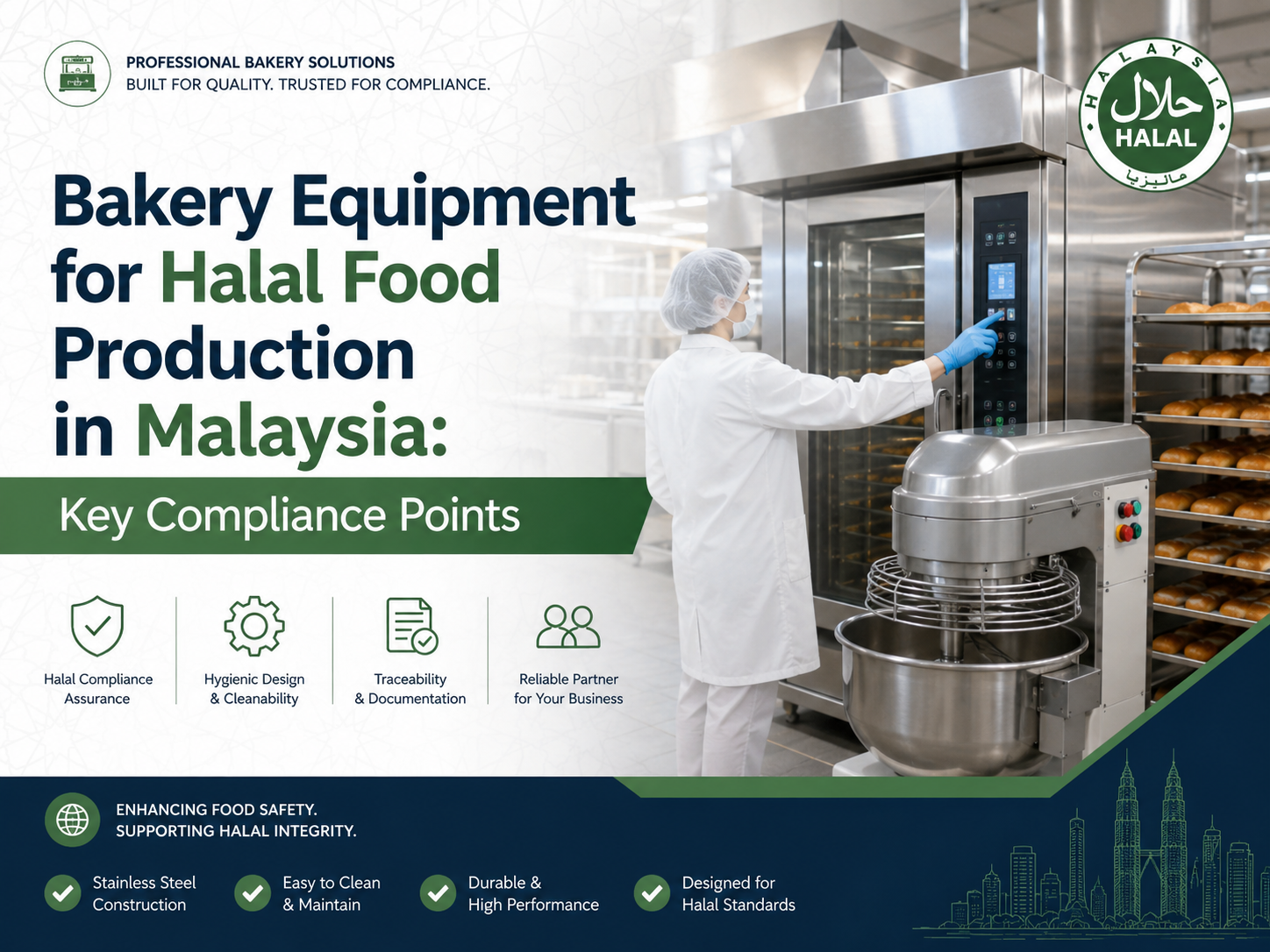 Bakery Equipment for Halal Food Production in Malaysia: Key Compliance Points