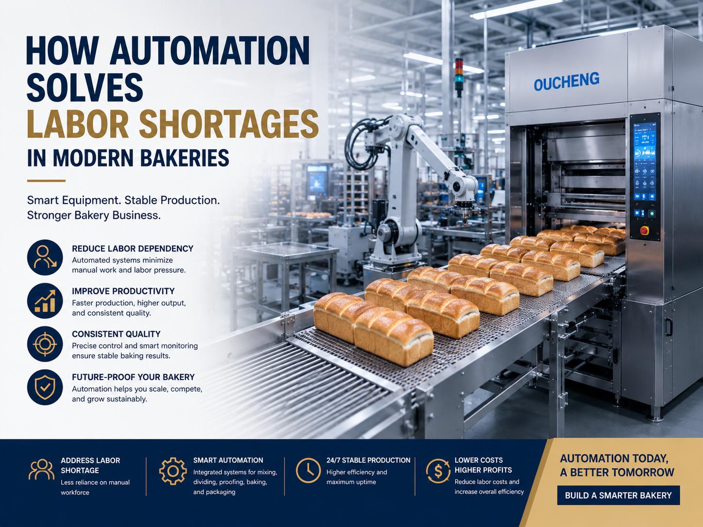 How Automation Solves Labor Shortages in Modern Bakeries