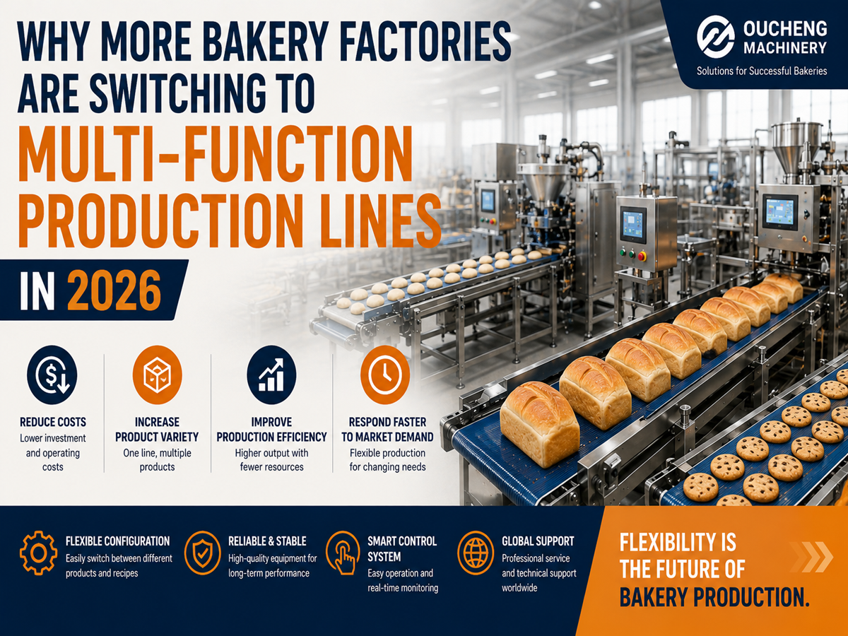 Why More Bakery Factories Are Switching to Multi-Function Production Lines in 2026