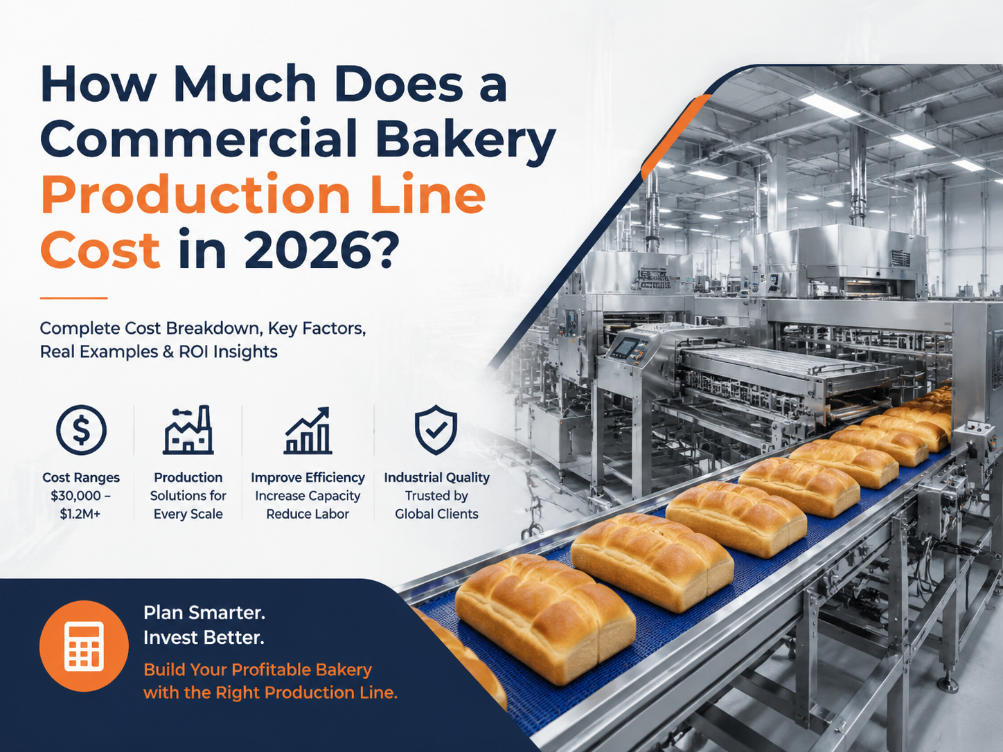 How Much Does a Commercial Bakery Production Line Cost in 2026?