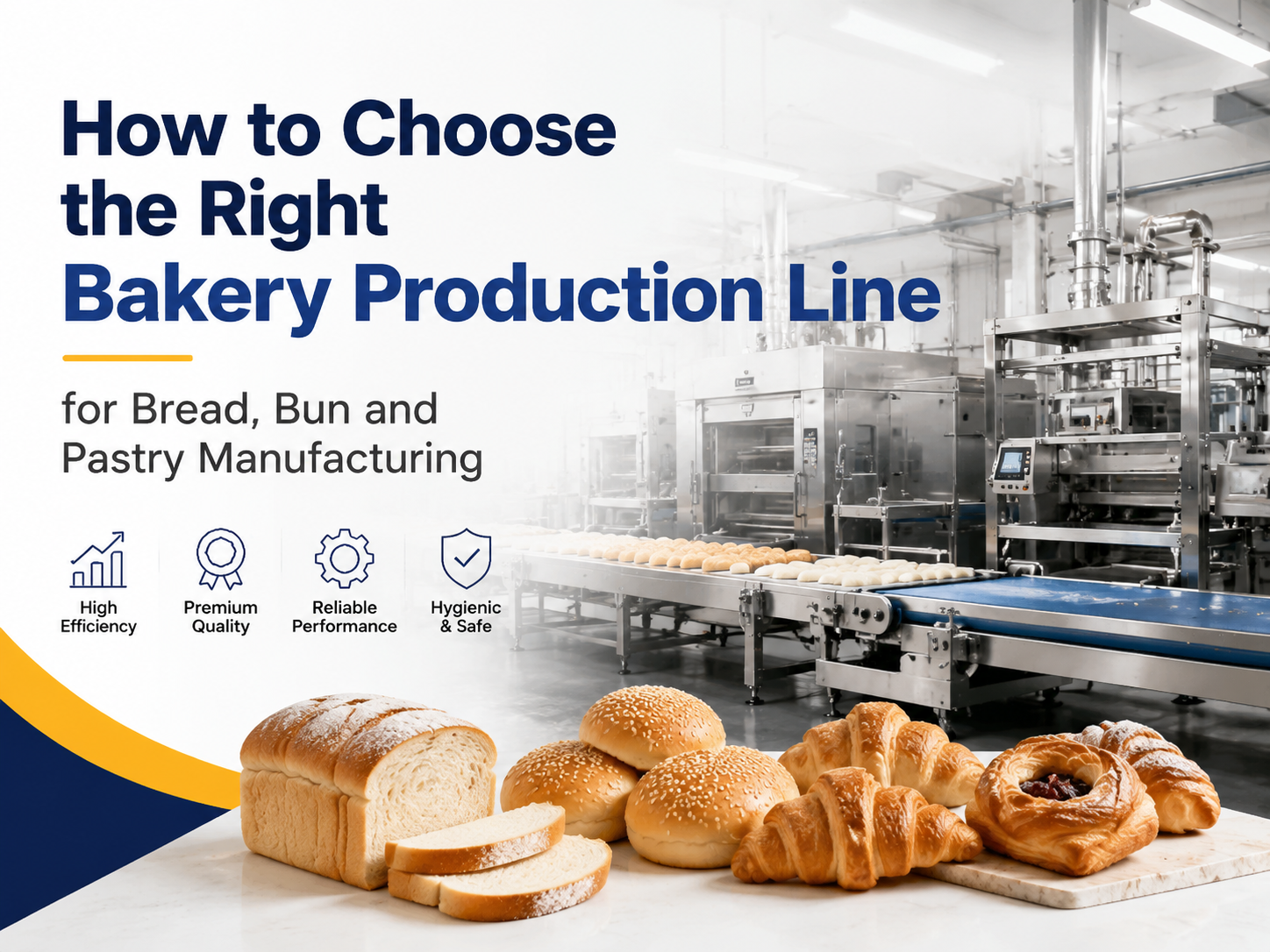 How to Choose the Right Bakery Production Line for Bread, Bun and Pastry Manufacturing