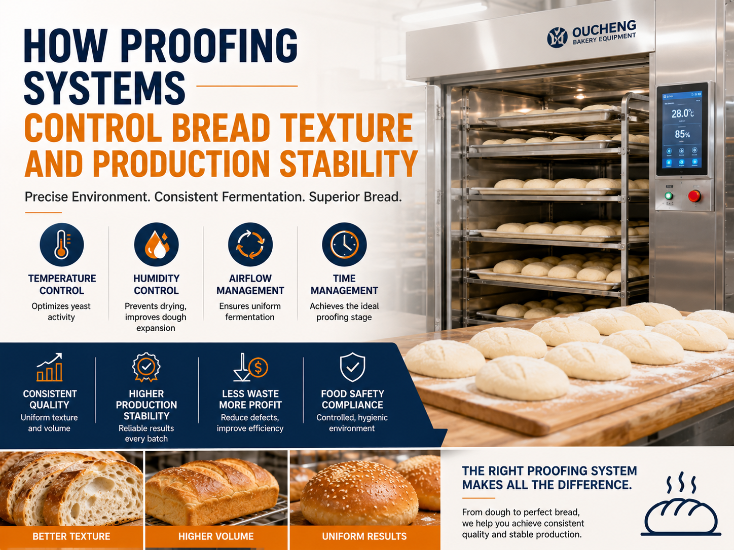 How Proofing Systems Control Bread Texture and Production Stability