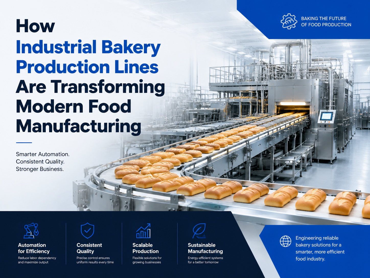 How Industrial Bakery Production Lines Are Transforming Modern Food Manufacturing