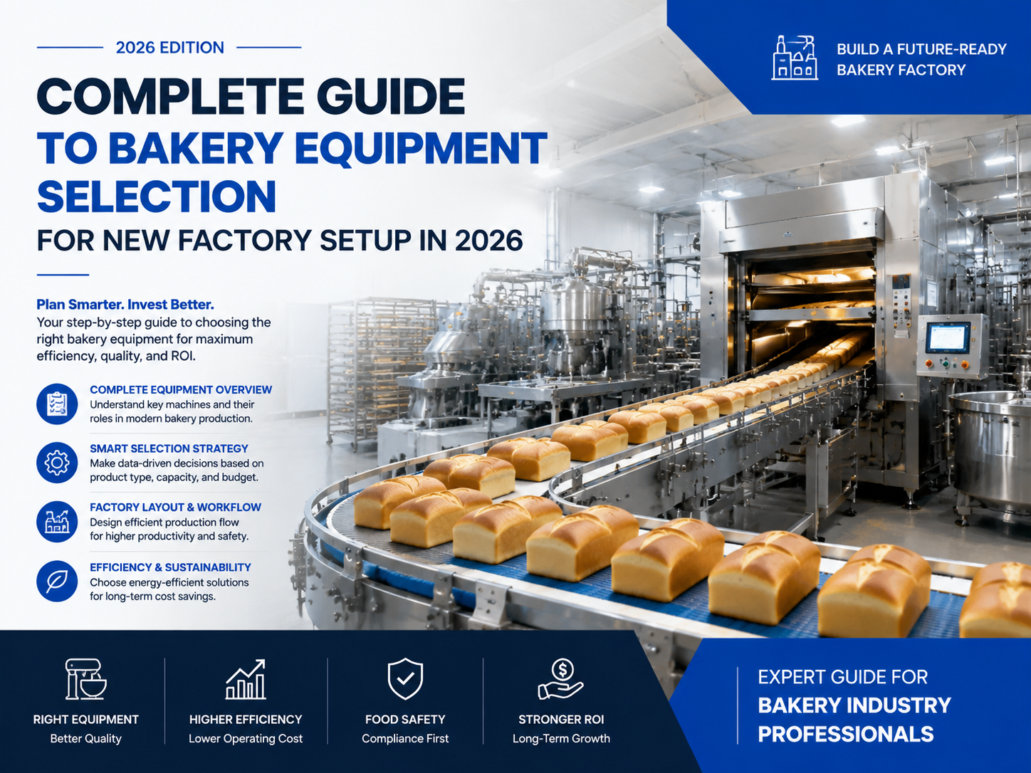 Complete Guide to Bakery Equipment Selection for New Factory Setup in 2026