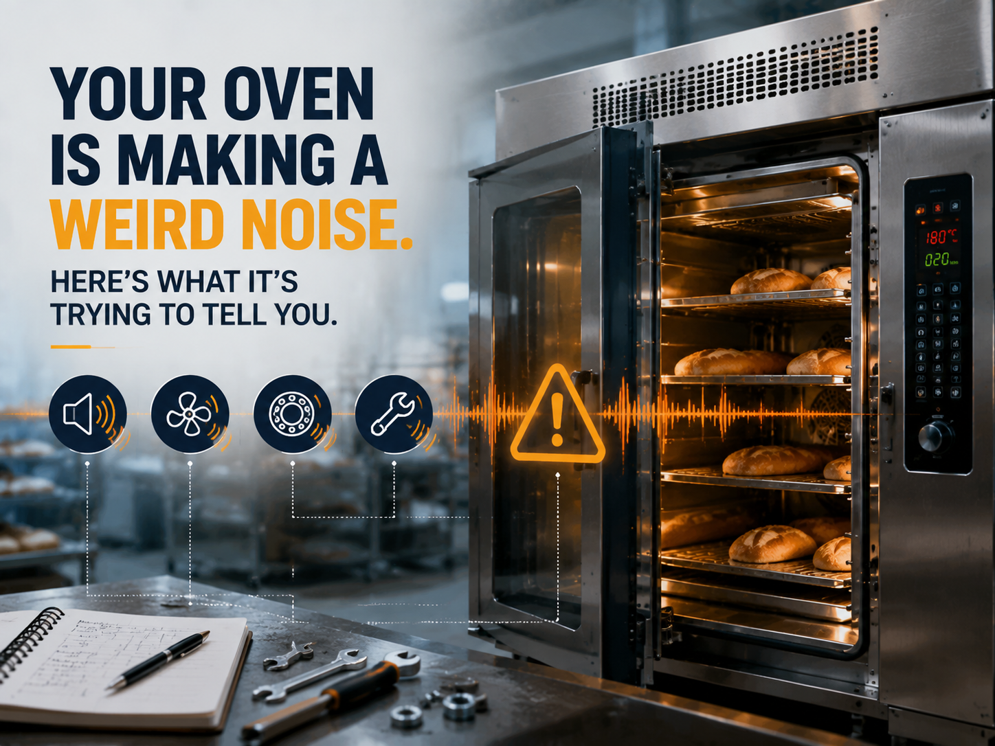 Your Oven Is Making a Weird Noise. Here's What It's Trying to Tell You