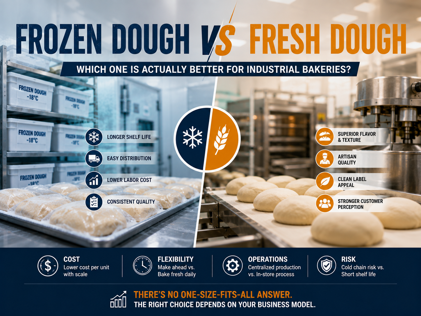 Frozen Dough vs Fresh Dough: Which One Is Actually Better for Industrial Bakeries?