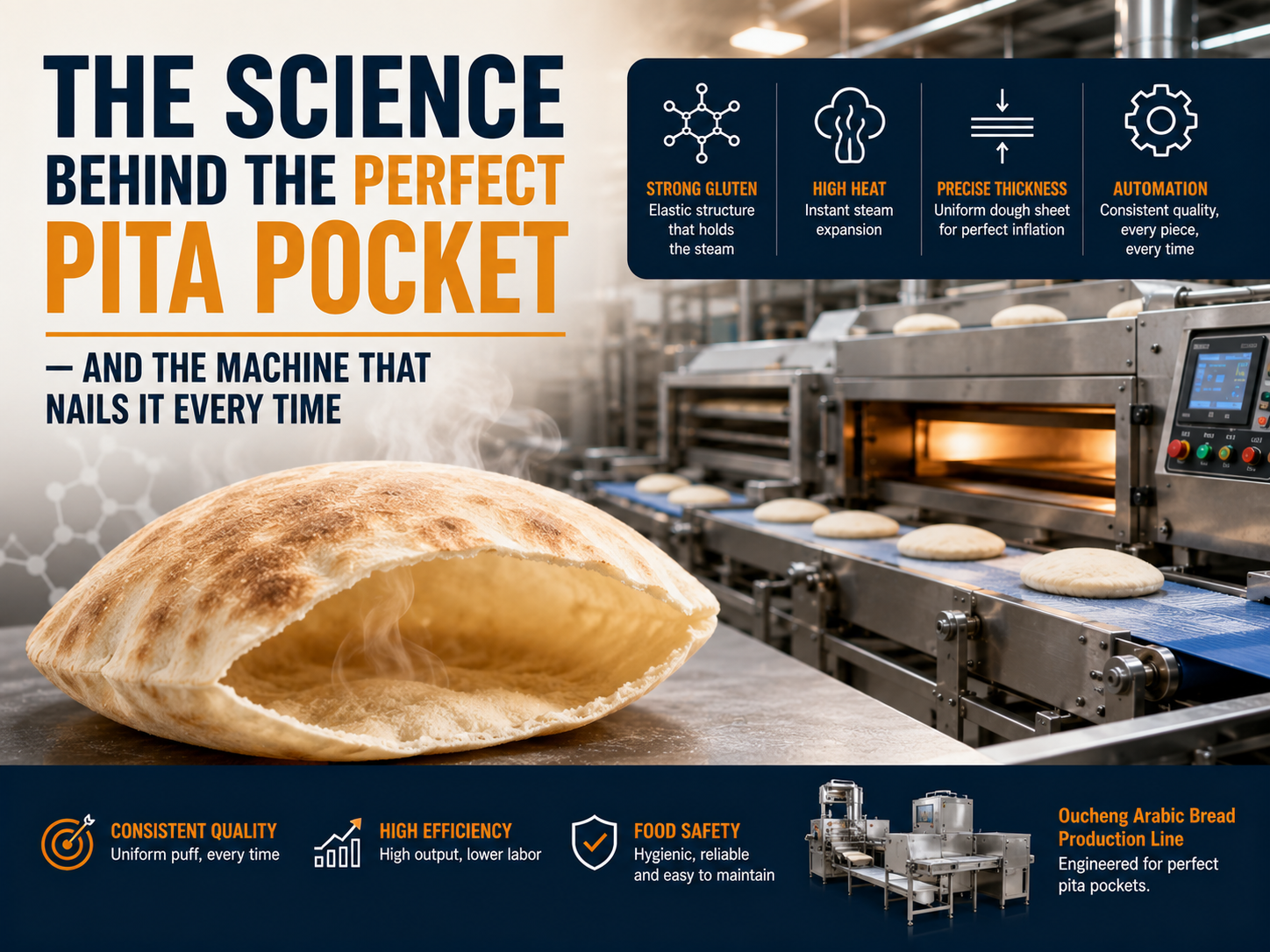 The Science Behind the Perfect Pita Pocket — And the Machine That Nails It Every Time