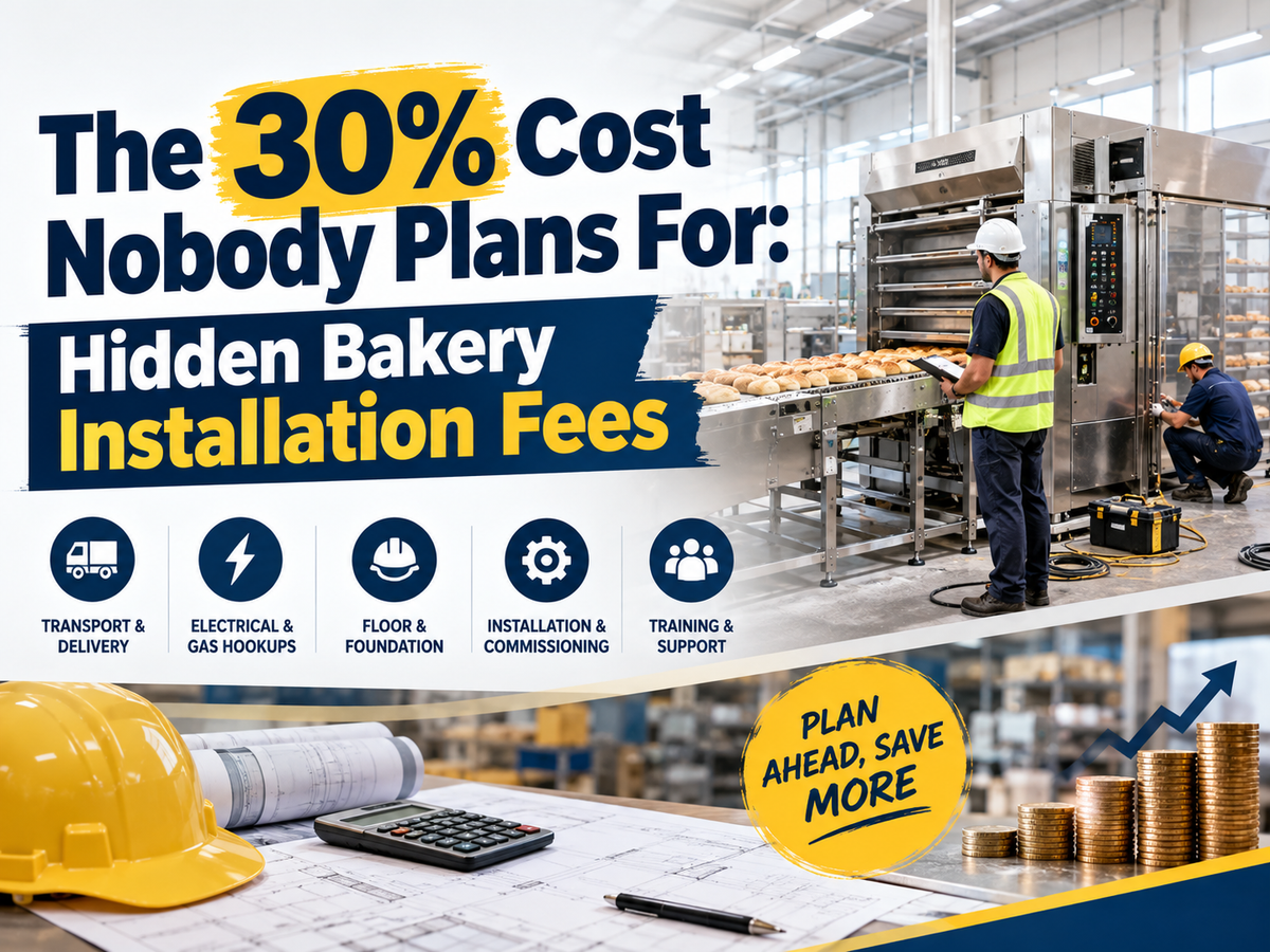 The 30% Cost Nobody Plans For: Hidden Bakery Installation Fees