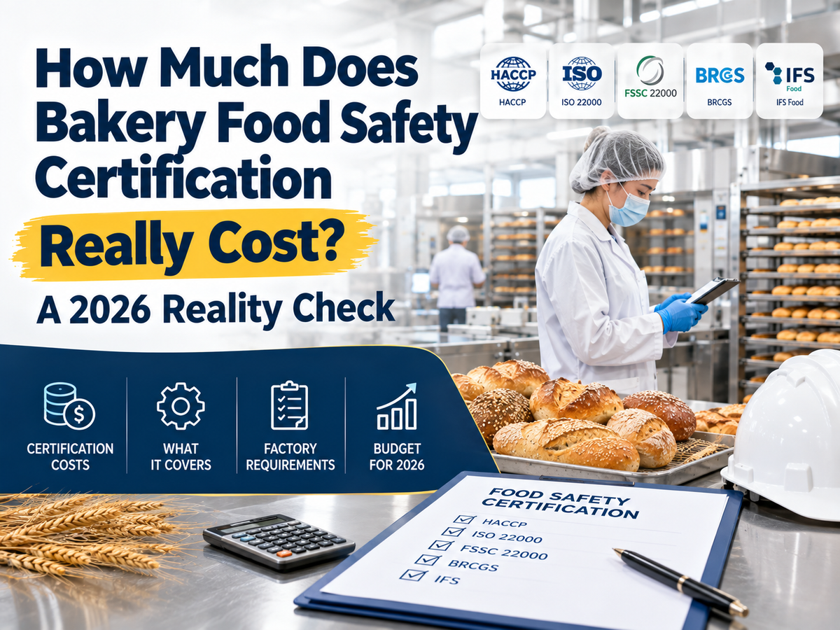 How Much Does Bakery Food Safety Certification Really Cost? A 2026 Reality Check