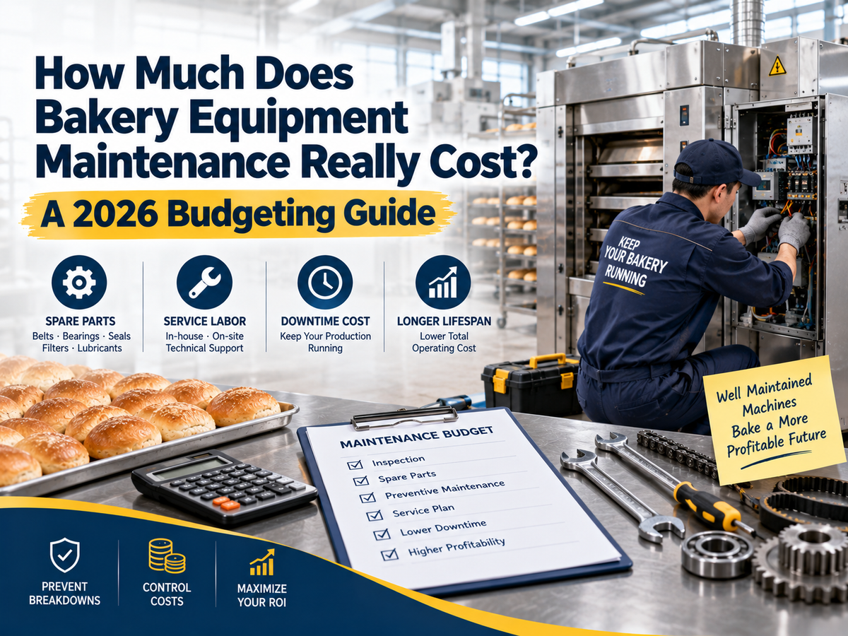 How Much Does Bakery Equipment Maintenance Really Cost? A 2026 Budgeting Guide