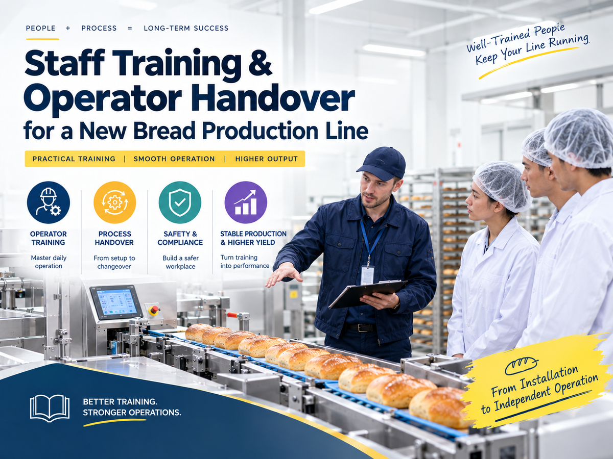 Staff Training & Operator Handover for a New Bread Production Line