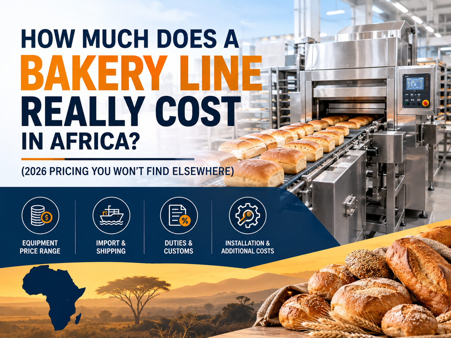 How Much Does a Bakery Line Really Cost in Africa? (2026 Pricing You Won't Find Elsewhere)