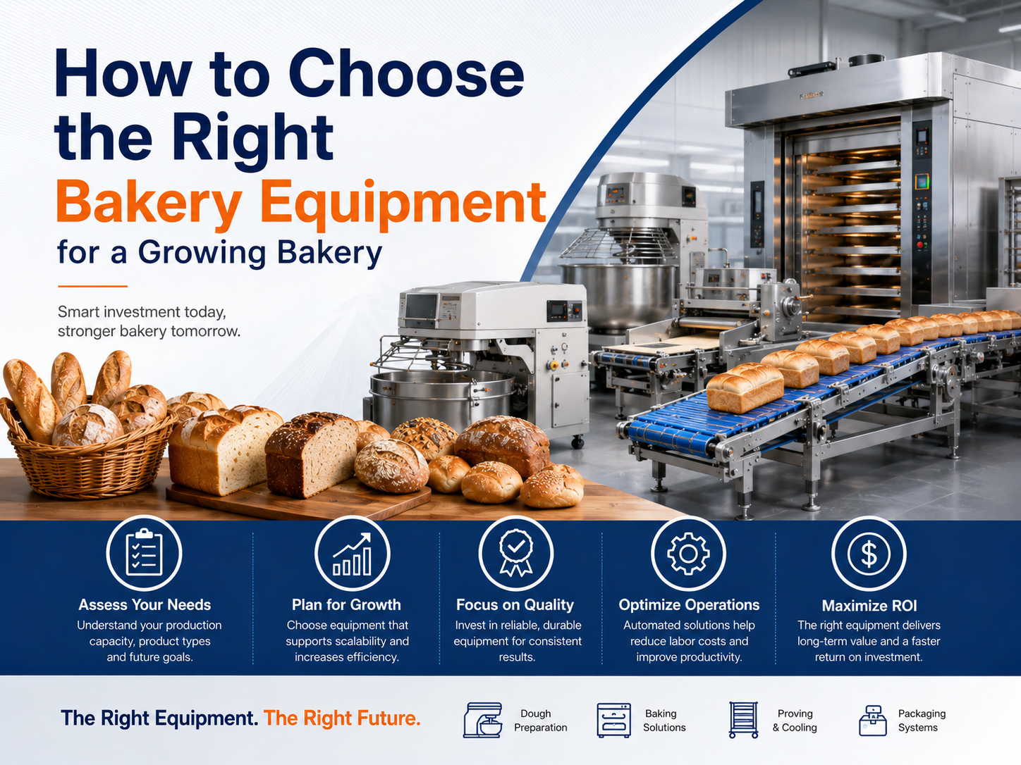 How to Choose the Right Bakery Equipment for a Growing Bakery