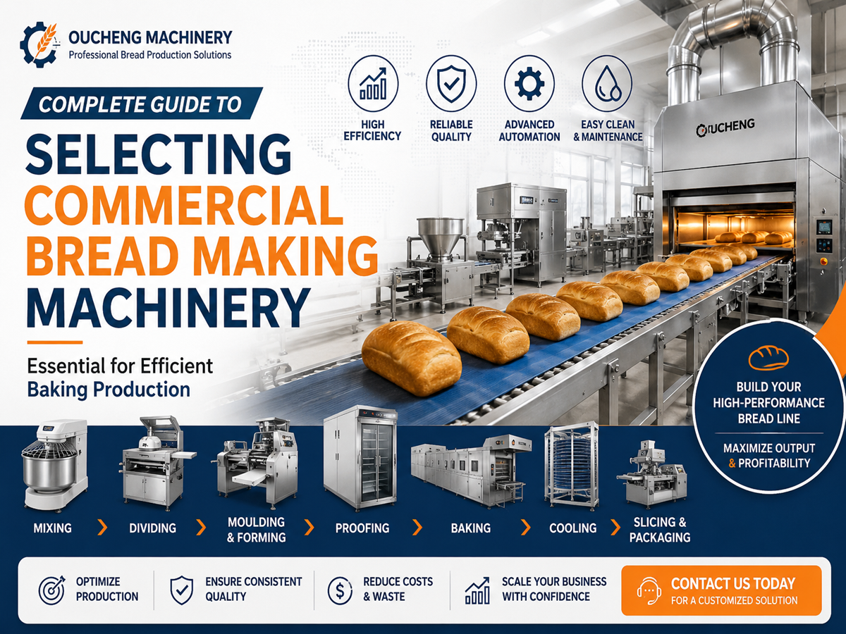 Complete Guide to Selecting Commercial Bread Making Machinery: Essential for Efficient Baking Production