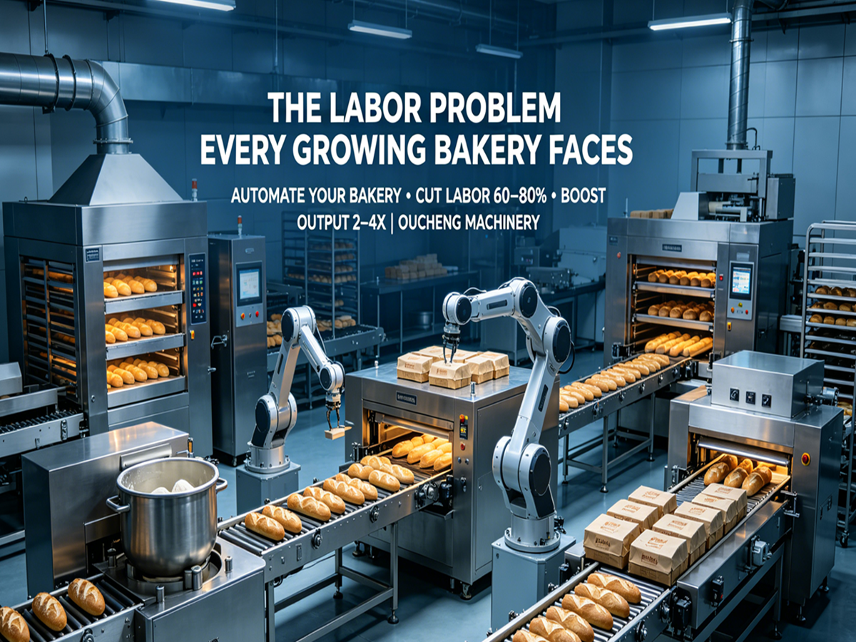 From 5 Workers to 1 Line: How Automated Bakery Systems Replace Labor Without Sacrificing Quality