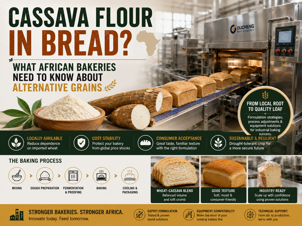 Cassava Flour in Bread? What African Bakeries Need to Know About Alternative Grains